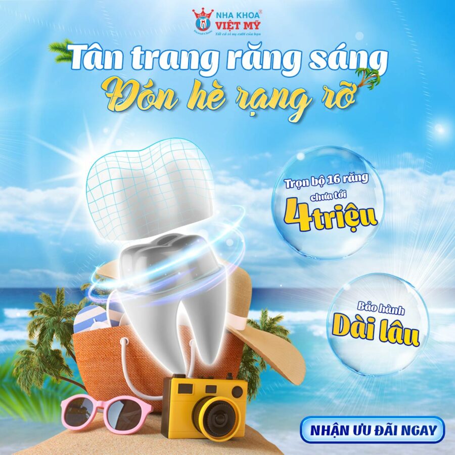 Tân trang răng sáng - Đón hè rạng rỡ