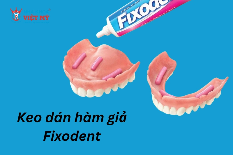 Những lưu ý khi dùng keo dán Fixodent